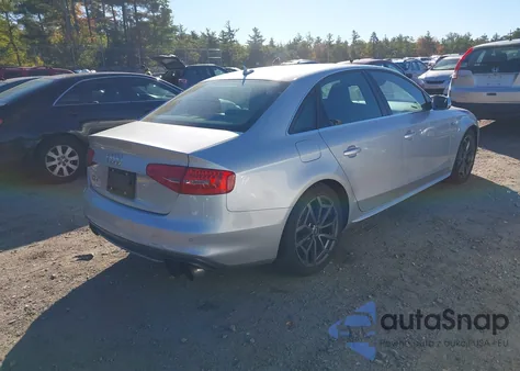 2014 Audi S4 3.0T Premium Plus из США, поврежденный, VIN WAUDGAFL4EA071608